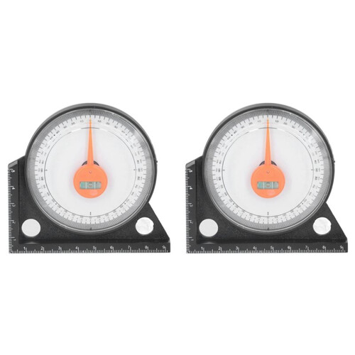 2X Magnetic Angle Locator,Angle Finder,Angle Finder Protractor Digital Angle Finder with Clear Scale High Accuracy