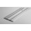 61mm Extra Wide Metal Doorbar Cover Strip/Trim (Silver) 1