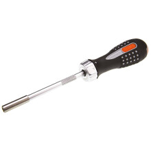 Bahco 808050 1/4" Ratcheting Bit Holder Screwdriver with 6 Bits