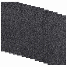Epehio 12Pcs Sandpaper 80 Grits, Wet And Dry Sandpaper For Cars Metal Plastic Wood Walls, 9x3.6 Inch Extra Coarse Grits Sandpaper Sheets for Automoti