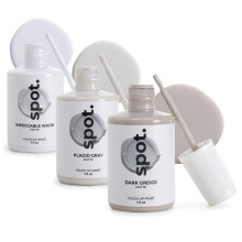 spot. Touch-Up Paint - Matt Finish, Quick Drying, Perfect for Cabinets, Walls, Windows, Doors, and Furniture Repair, 3 Colour Kit Matches 90% of Surf