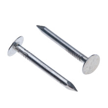 Clout Nails 30mm (Pack of 100) Extra Large Head Galvanized Shed Roofing Felt Tacks for DIY and Crafts Home Decor Woodwork Furniture and Construction