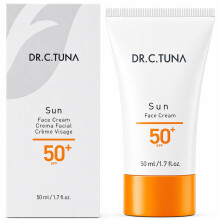 FARMASi Dr. C. Tuna Crema Solar Facial SPF 50, Protección UVA UVB, Hidratante Resistente al Agua