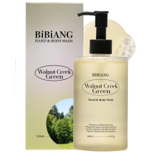 BiBiANG Walnut Creek Groene Lichaamswash - Koreaanse Verzorging voor Reiniging & Hydratatie