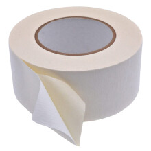 JKG STRONG DOUBLE SIDED TAPE - 48mm x 10m - HEAVY DUTY - Carpet Tape & Rug Gripper, Mounting Adhesive Tape, White (2" width tape)