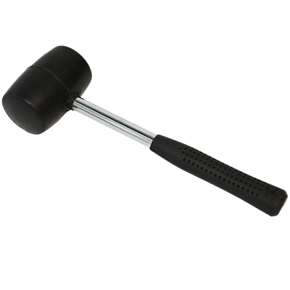 Ram 16Oz Rubber Mallet Hammer With Steel Shaft Heavy Duty Diy Mallet 5008928291123