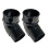 FLOPLAST 68mm Round Gutter Pipe 112 Degree Offset Bend - Black - Pack of 2 1