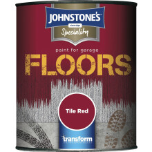 Johnstone's Garage Floor Paint - Tile Red 2.5L