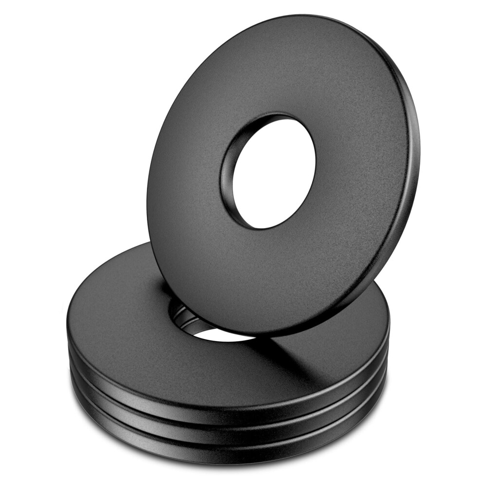 M6 Washers Black 30Pcs, Holmol 304 Stainless Steel M6 X 18Mm Penny Washer For Screws, Flat Washers For Screws, Metal Washer For Screws And Bolts 5008050206989