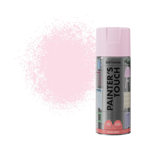 Rust-Oleum Rust-Oleum 400ml Painter's Touch Spray Paint Aerosol - Candy Pink Gloss