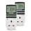 Digital Electrical Timer Plug Socket with 18 On-Off Programs, Countdown and Security Random Mode for Lights and Home Appliances, 24 Hour Weekly Progr 1