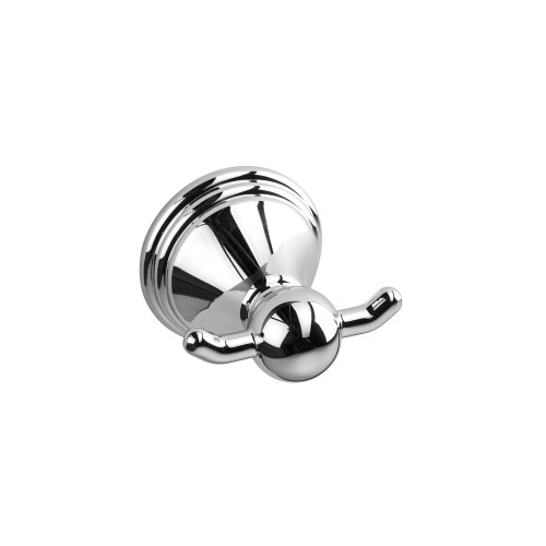 Croydex Croydex Westminster Wall Mounted Robe Hook with Zinc Alloy Construction, Chrome, Silver