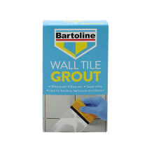 Bartoline Waterproof Wall Tile Grout Powder 500g – Fast-Setting, Bright White, Interior & Exterior Use