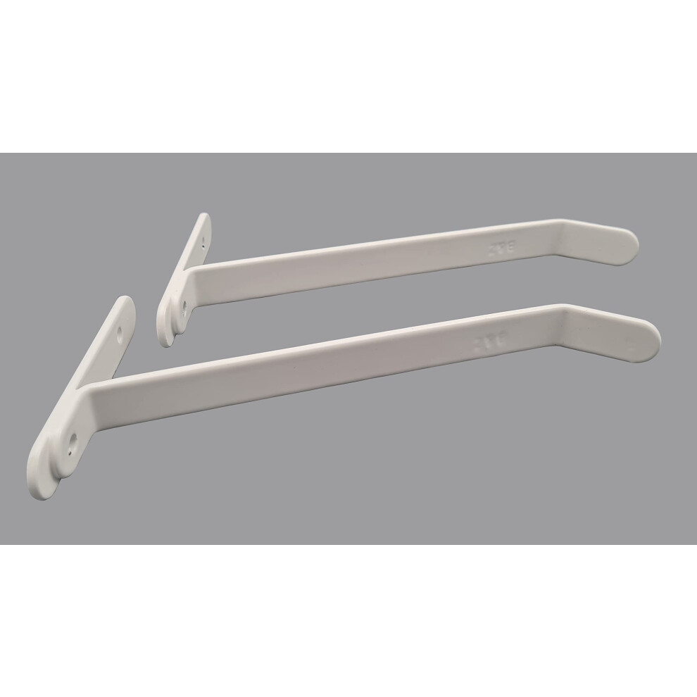Energy Saving Universal Radiator Shelf Brackets (One Pair: 2 Brackets) 5004175565864