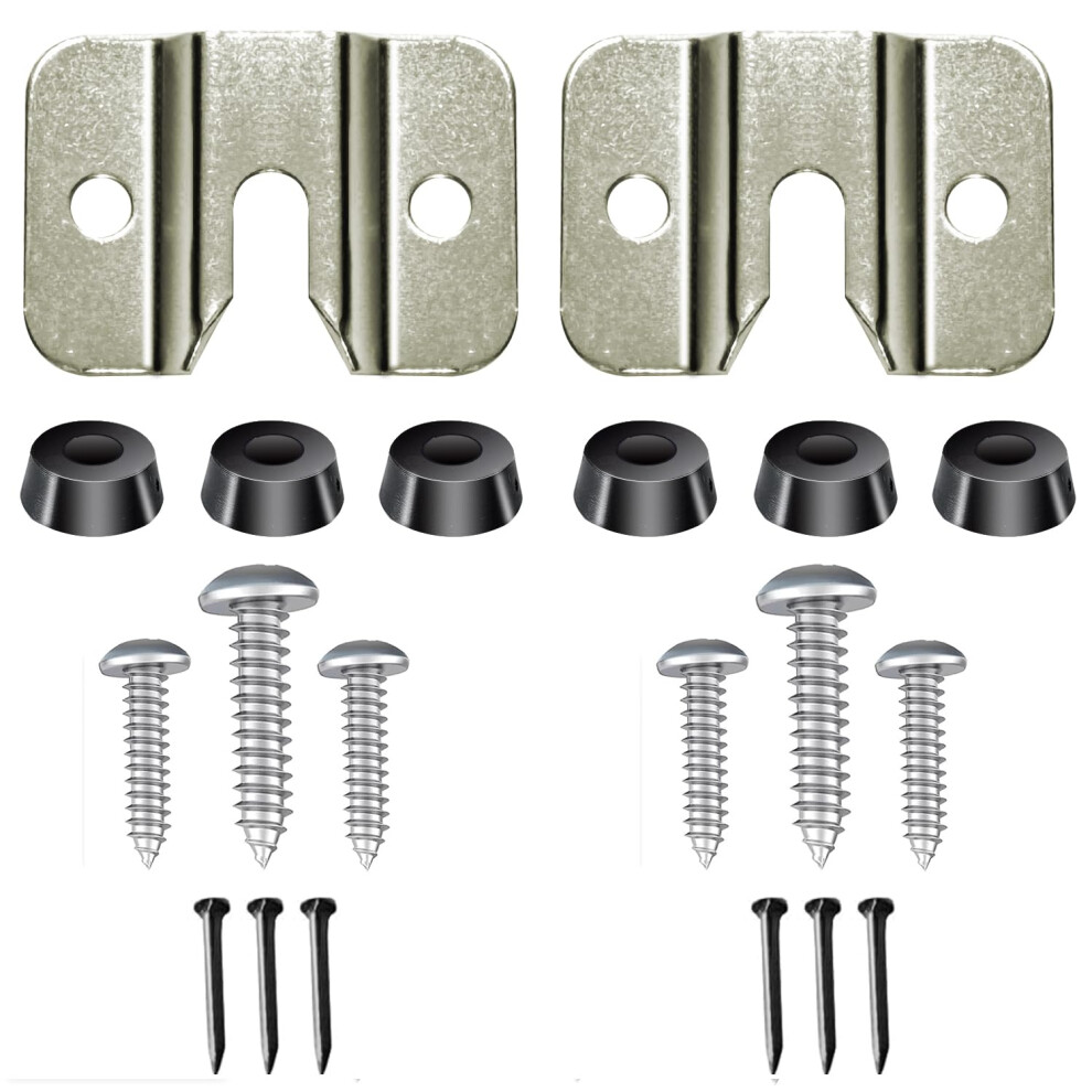 Dartboard Bracket, 2 Dart Board Hanging Kits Includes Screws And Stabilisers, Dart Board Bracket For Wall Compatible With Most Dartboards 5004926945303