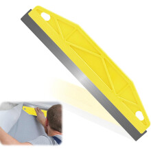 Skirting Board Painting Tool, 12" Cutting in Tools for Painting in Walls & Skirting Boards – Paint Edging Tool for DIYers & Home Renovators(Yellow)