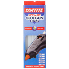 Loctite Hot Melt Glue Gun Sticks, Glue Stick Refills for Hot Glue Gun with High-Transparency Drying, Glue Gun Sticks for DIY, Crafting, Decorating &