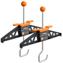 Ladder Clamps, Ladder Roof Rack Clamps for Wide Roof Bars, Ladder Clamp with Built-in Lock, Crash Tested Quick Fit Roof Bar Ladder Clamps 2 Pack, Ora