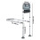 Levede Adjustable Bed Rail with LED Sensor Light Storage Pocket Bed Handle Guard 8