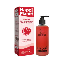 Happi Planet Nettoyant Cuivre, Bronze & Laiton | 300 Ml | Non Abrasif, Sans Rayures | Non Toxique, Végétal