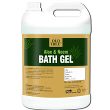 Gel Douche Neem & Aloe Vera 5L - Kit Gel De Bain Pour Hôtels, Maisons D'Invités, Hôpitaux, Salles De Mariage