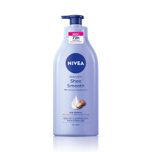 Lotion Corporelle Nivea Karité 600Ml Acide Hyaluronique | Hydratation 72H | Non Grasse
