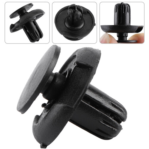 Black Plastic Trim Retainers for Honda 2