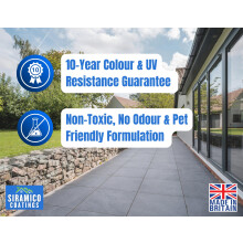 SIRAMICO COATINGS THE PATIO PAINTLight Grey 5 LitreSuperior Patio Pai