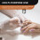 PRAIMA Clear Vinyl Gloves, 100 Count, Clear Disposable Gloves (100, Large) 6