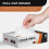PRAIMA Clear Vinyl Gloves, 100 Count, Clear Disposable Gloves (100, Large) 4