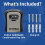 Key Safe Combination Lock Box - Wall Mounted Heavy Duty Waterproof Key Storage 3