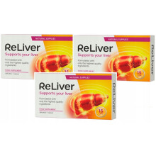 3x RELIVER premium : Curcuma Camomilla Avocado Noci Zinco Ferro Selenio