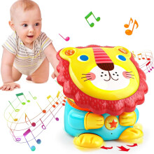 Interactive Lion Drum Musical Toy for Babies Educational Dancing — interactive lion toy, musical baby drum, educational toy 6 months