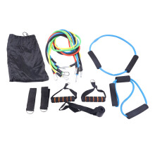 13Pcs Set Resistance Bands 10-30LB Workout Exercise Yoga Fitness Tubes
