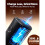 Portable Electric Burr Coffee Grinder,Grind While Charging,Visual Bean Hopper,38 External Grind Settings,for Travel 4