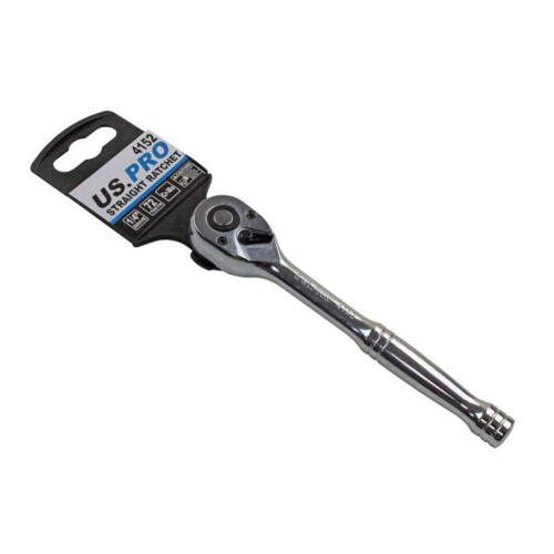 us pro US PRO 1/4" Drive 72T Quick Release Reversible Ratchet Socket Wrench 4152 1