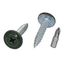 Vis à bois auto-taraudeuses Ensemble 200 pièces 4.2 x 25 mm Vertes — vis métal, fixations meubles, vis montage
