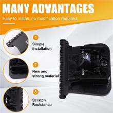Kemei Replacement Blade -2351 Hair Clipper Blade for Hair Trimmer Clipper Cutting Machine
