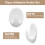 10 Pcs Self Adhesive Plastic Wall Hooks, Seamless Wall Hooks, Multi Function Self Adhesive Hooks, Oval Adhesive Hooks, Small Extra Sticky White Stick 4