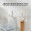 10 Pcs Self Adhesive Plastic Wall Hooks, Seamless Wall Hooks, Multi Function Self Adhesive Hooks, Oval Adhesive Hooks, Small Extra Sticky White Stick 6