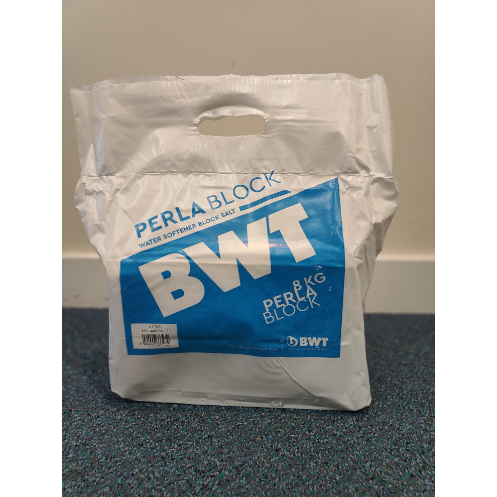 Bwt Water Softener Block Salt 8 Kg (Set Of 2 4Kg Blocks Included Within Pack) 5004667695185