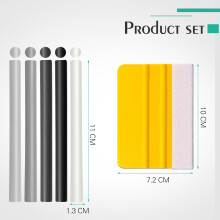 11CM Grey Wax Repair Sticks with Scraper for Wood Repair Kit, Furniture Repair Kit, Wood Filler White, Wood Scratch Repair, Laminate Floor Repair Kit