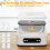 Yogurt Maker Machine, Yogurt Makers with Constant Temperature Control &  Timer & Automatic Shut-Off, Eu Plug 6