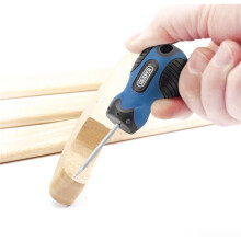 Draper Soft Grip Carpenters Awl | 75mm Length and 3mm Blade Tapering | Carpenters Tools | Scratch Bradawls | 54245