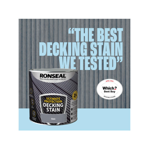 Ronseal Ronseal Ultimate Protection Decking Stain Slate 5L