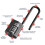 Squire Squire Combination Padlock CP40/2.5 – 40mm Long Shackle Combination Padlock (Black) – Re-Codable 4-Digit Push Button Lock – Ideal for Gates & La 5