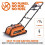 Evolution Power Tools H320-E Hulk Electro Plate Compactor, Electric - Ideal For Levelling Pavement, Artificial Turf Ground Preparation, Patio, Blockw 2