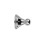 Croydex Croydex Westminster Wall Mounted Robe Hook with Zinc Alloy Construction, Chrome, Silver 4