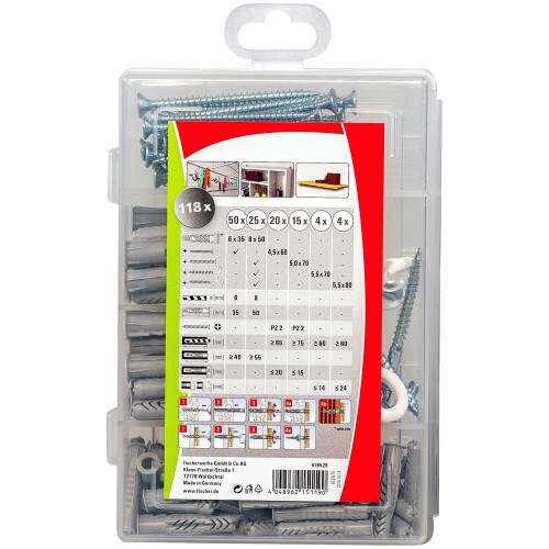 Fischer fischer PROFIbox UX + Screw + Hook Set, 518526 2