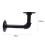 Pipe Shelf Bracket x2 | Stylish Wall Shelf Support | Custom Rustic Shelves 6
